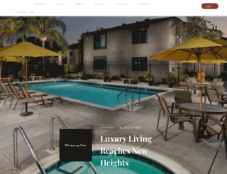 rentwhisperingoaks.com screenshot