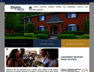 rentwithsaintandrews.com screenshot