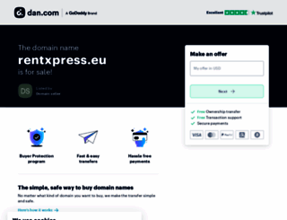rentxpress.eu screenshot