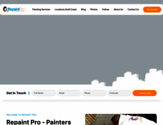 repaintpro.com.au screenshot