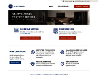 repair.geappliances.com screenshot