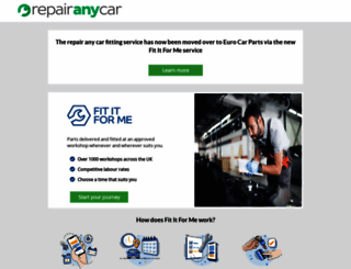 repairanycar.com screenshot