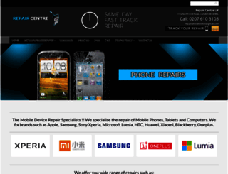 repaircentreuk.com screenshot