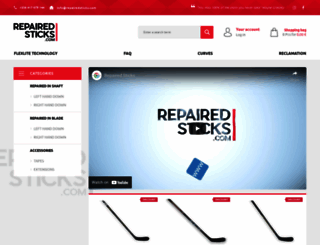 repairedsticks.com screenshot