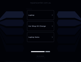 repairscenter.com.au screenshot