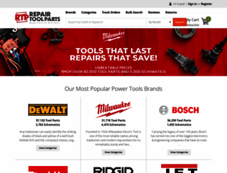 repairtoolparts.com screenshot
