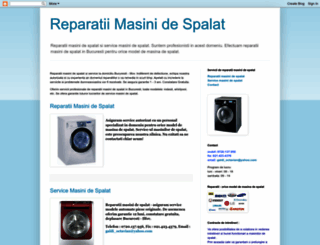 reparatii-masinidespalat.blogspot.com screenshot