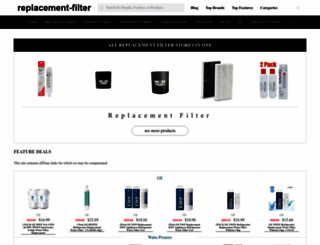 replacementfilter.org screenshot