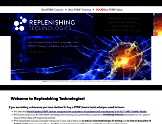replenishingtechnologies.com screenshot