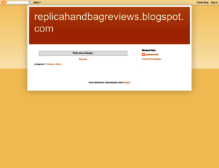 replicahandbagreviews.blogspot.com screenshot