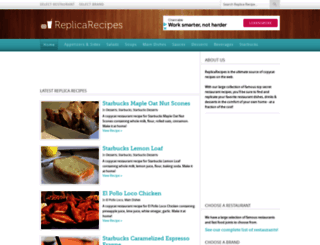 replicarecipes.com screenshot