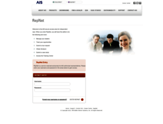 repnet.ais-inc.com screenshot