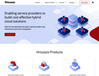 repo.virtuozzo.com screenshot