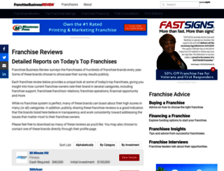 report.franchisebusinessreview.com screenshot