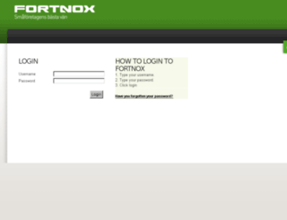 report2.fortnox.se screenshot