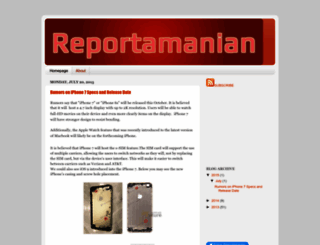 reportamanian.blogspot.nl screenshot