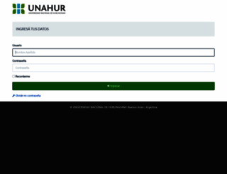 reporteinscripcion.unahur.edu.ar screenshot