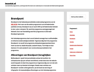 reporter.incontxt.nl screenshot