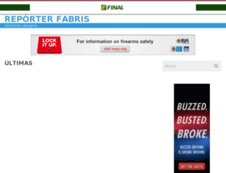 reporterfabris.final.com.br screenshot