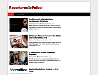 reporterosdefutbol.com screenshot