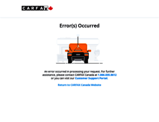 reports.carproof.com screenshot