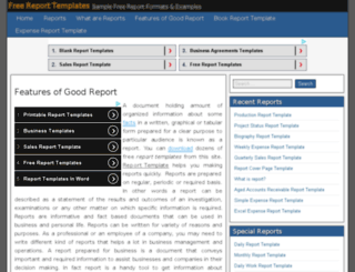 reportstemplates.org screenshot