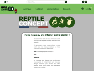 reptile-concept.fr screenshot
