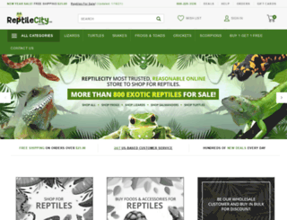 reptilecity.com screenshot