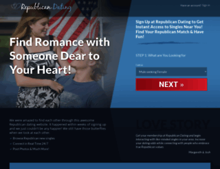 republican-dating.com screenshot