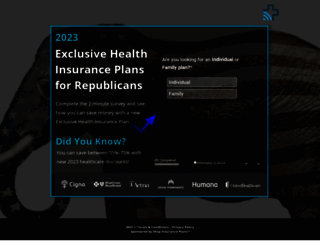 republicanhealthquotes.com screenshot