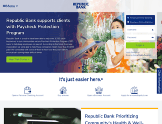 republicbank.com screenshot