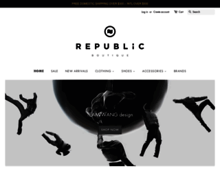 republicboutique.com screenshot
