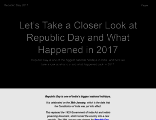republicday26january2017.in screenshot
