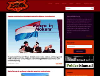 republiekallochtonie.nl screenshot