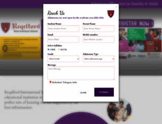 reqelfordinternationalschool.com screenshot