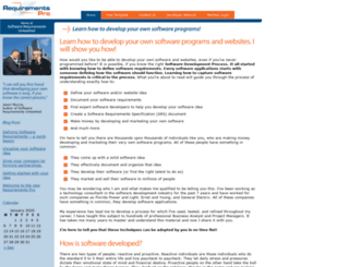 requirementspro.com screenshot