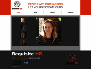 requisitehr.com.au screenshot