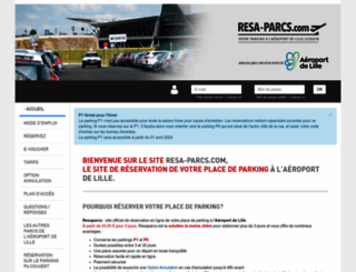 resa-parcs.com screenshot