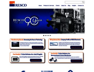 rescoelectronics.com screenshot