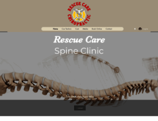 rescuecarechiro.com screenshot