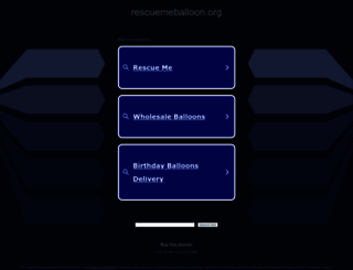 rescuemeballoon.org screenshot