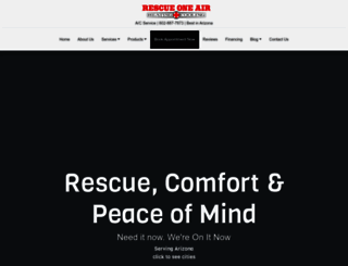 rescueoneair.com screenshot