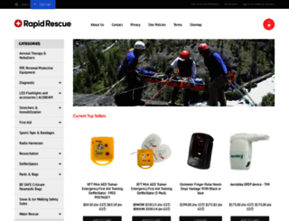 rescuermedical.com.au screenshot