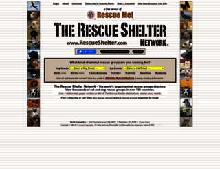 rescueshelter.com screenshot