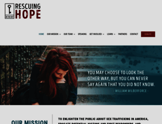 rescuinghope.com screenshot