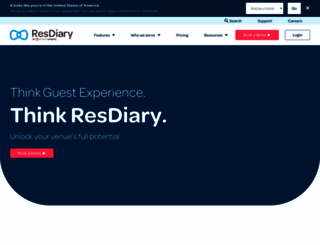 resdiary.com screenshot