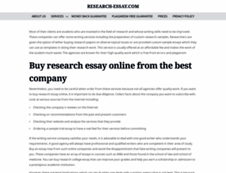 research-essay.com screenshot