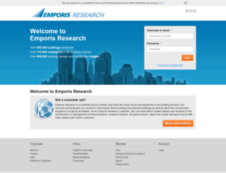 research.emporis.com screenshot