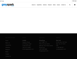 research.greyspark.com screenshot