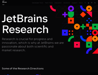 research.jetbrains.org screenshot